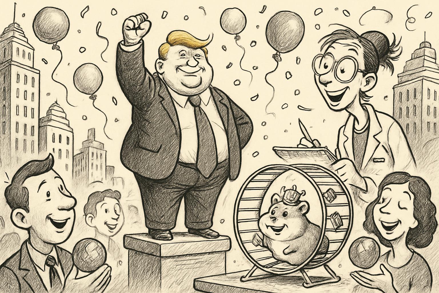 Taïwan annonce son indépendance après que Donald Trump lui ait conseillé de s’acheter un hamster pour gérer le stress géopolitique